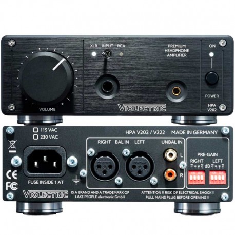 Violectric HPA V202 amplificateur casque audiophile haute performance