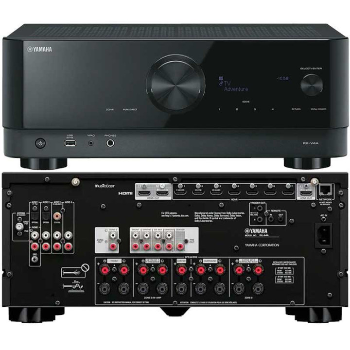 Yamaha RX-V4A ampli-tuner Home-Cinéma 5.2 MusicCast