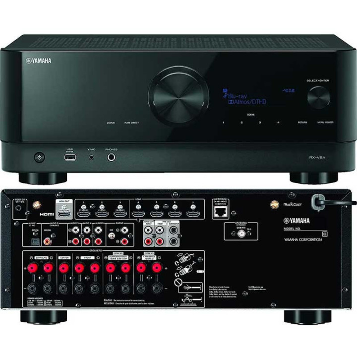 Yamaha RX-V6A ampli-tuner Home-Cinéma 7.2 MusicCast