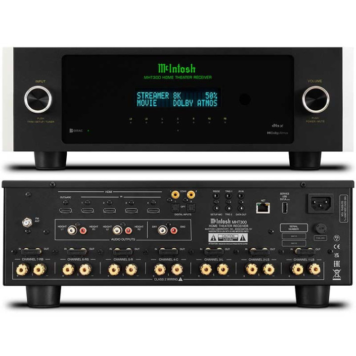 McIntosh MHT300 amplificateur home cinéma 7.2 canaux