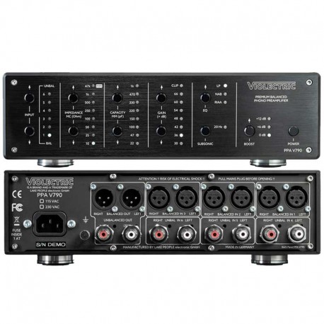 Violectric PPA V790 préamplificateur phono équilibré haut de gamme