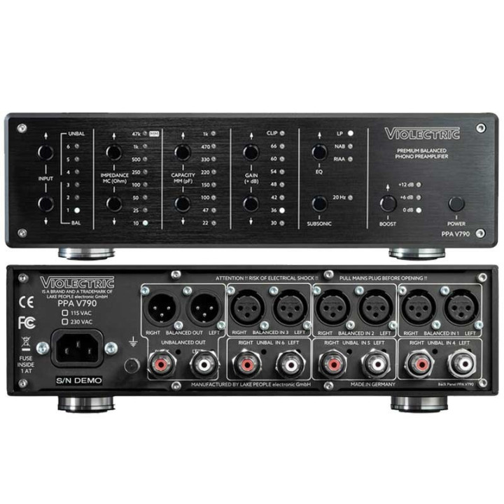 Violectric PPA V790 préamplificateur phono équilibré haut de gamme
