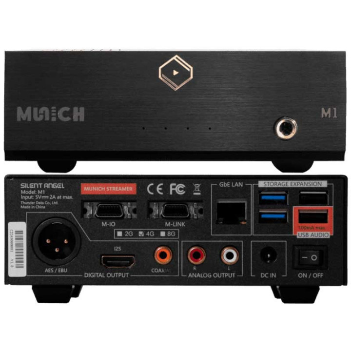 Silent Angel Munich M1 V2 streamer réseau & DAC