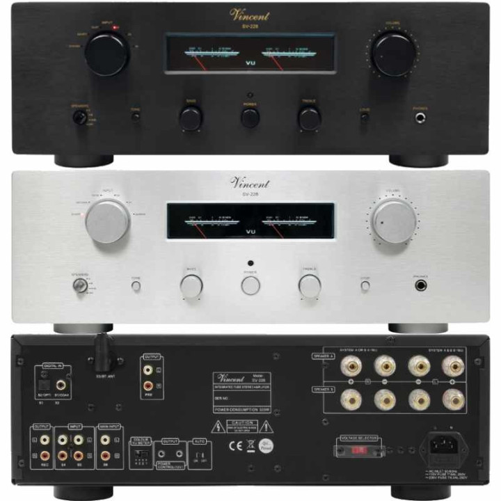 Vincent SV-228 amplificateur intégré hybride haute performance