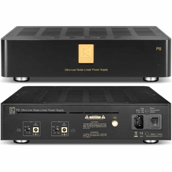 Keces Audio P9 alimentation linéaire double ultra faible bruit