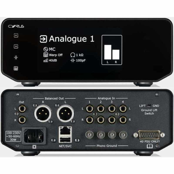 Cyrus 40 PPA préamplificateur phono MM/MC