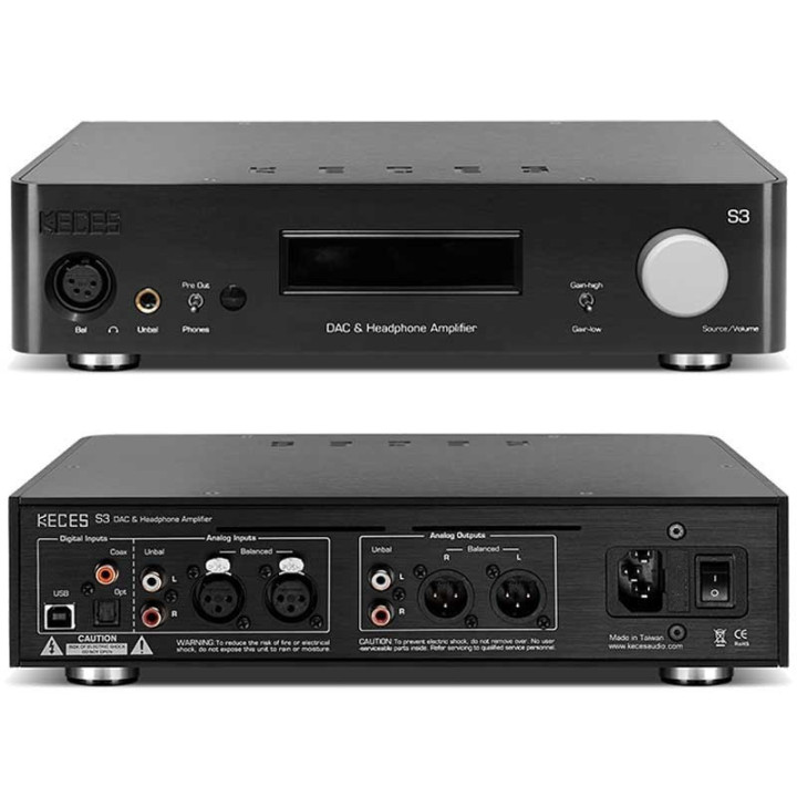 Keces Audio S3 + Focal Clear MG ampli casque DAC et casque Hi-Fi