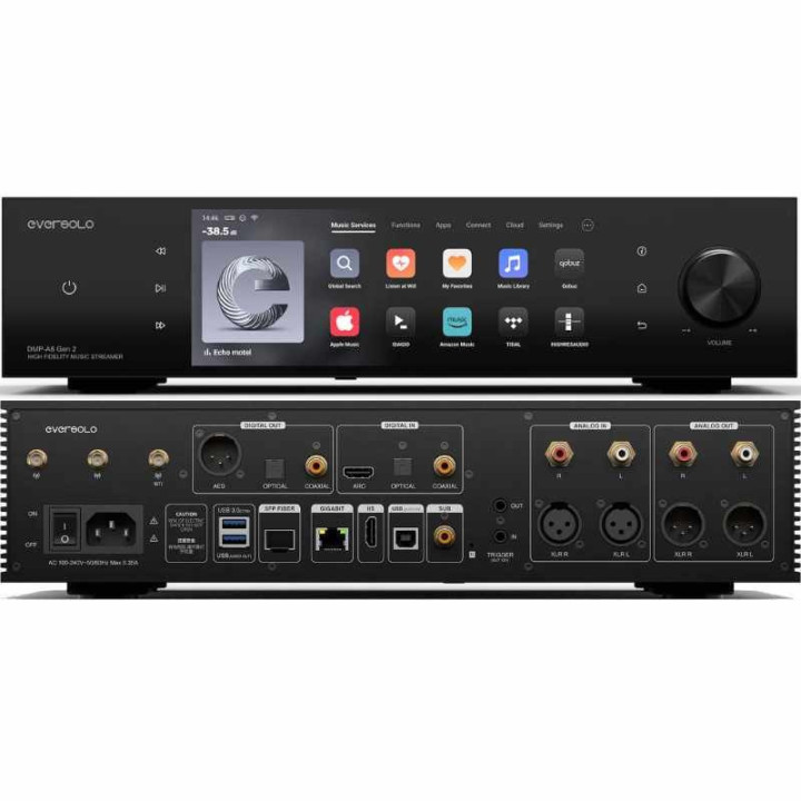 EverSolo DMP-A8 Gen 2 lecteur réseau audiophile DAC