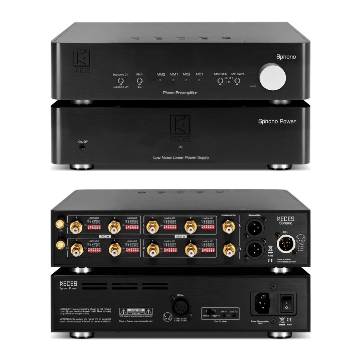Keces Sphono – Préampli phono MM/MC avec Sphono Power