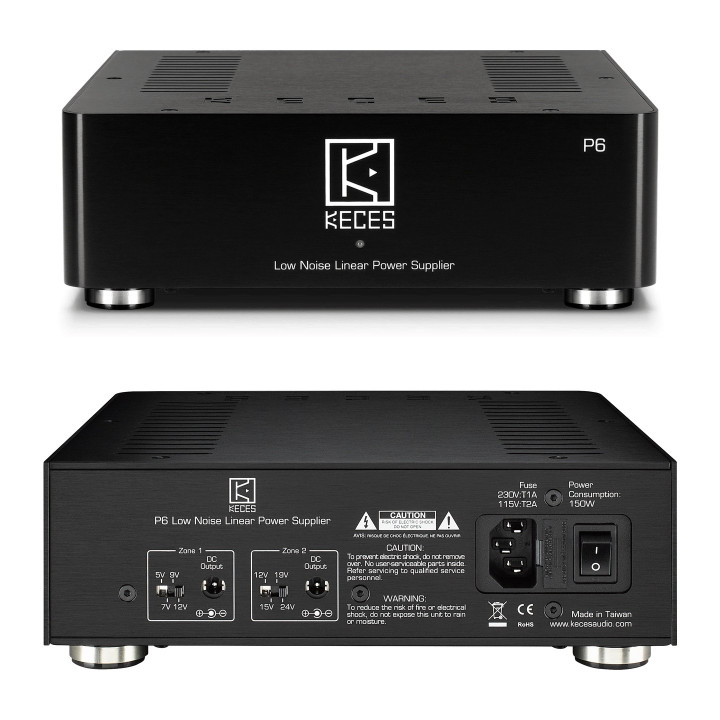 Keces P6 – Alimentation linéaire double sortie 3 A