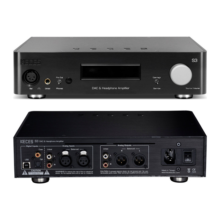 Keces S3 – DAC ampli casque et préampli ES9026PRO