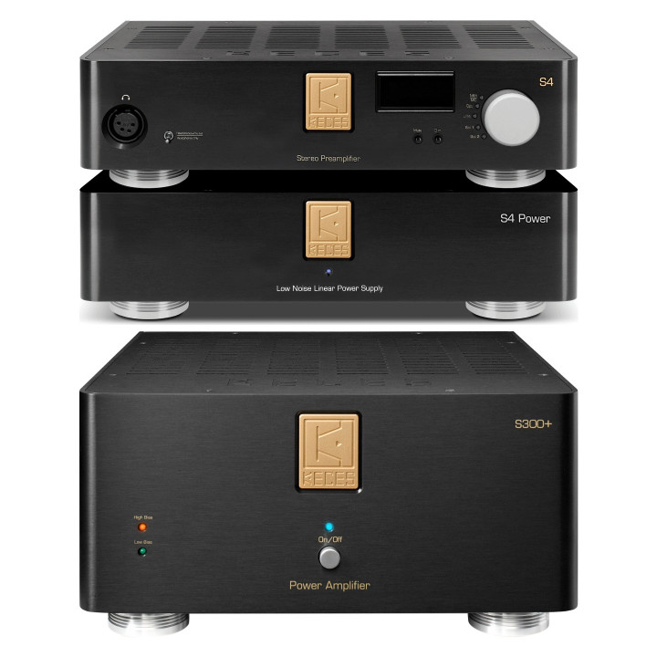 Keces S4 + S300+ pack Hi-Fi audiophile