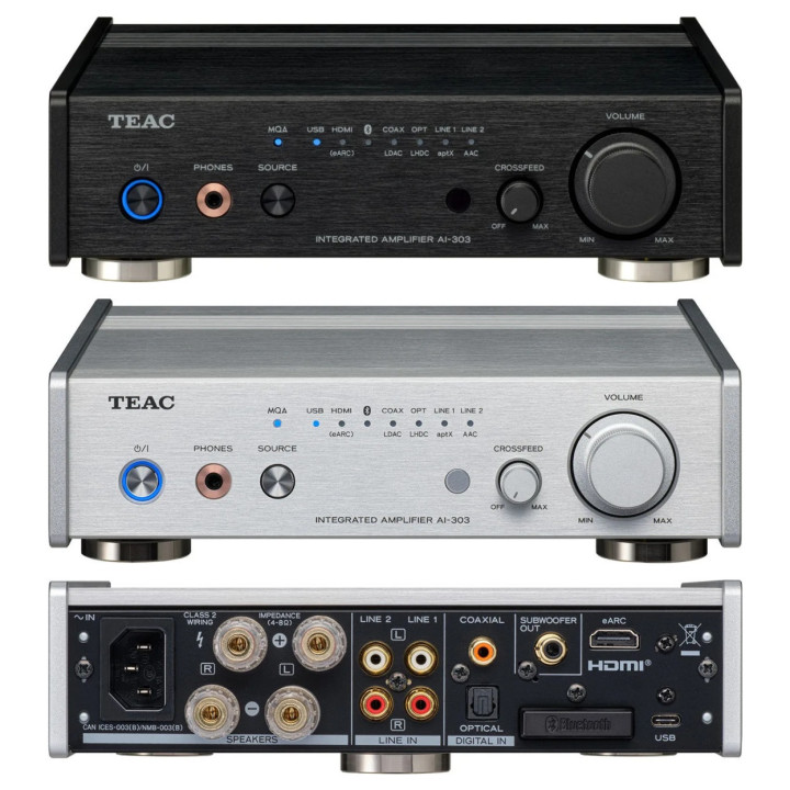 TEAC AI-303 — amplificateur USB DAC, Bluetooth et HDMI ARC