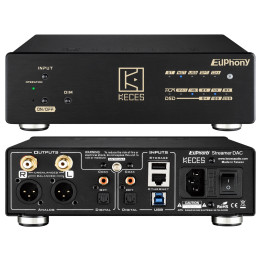 KECES Euphony — DAC symétrique et streamer réseau intégré