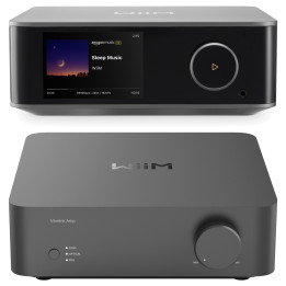 WiiM Ultra + VibeLink Amp pack audiophile Space Grey