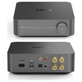 WiiM Amp Pro ampli connecté stéréo Wi-Fi 6E & ESS ES9038
