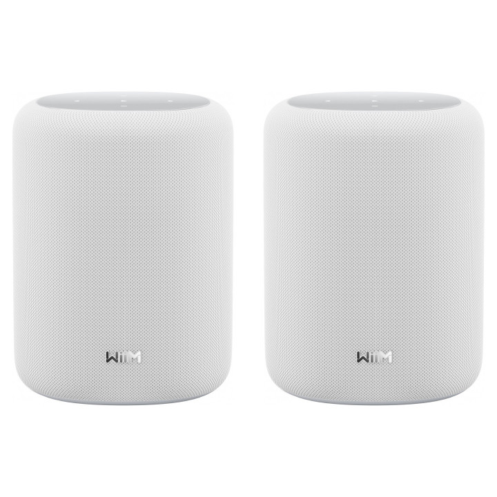 WiiM Sound Lite — Pack de 2 enceintes stéréo Hi-Res