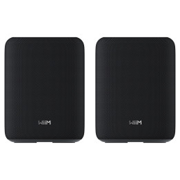 WiiM Sound Lite — Pack de 2 enceintes en noir