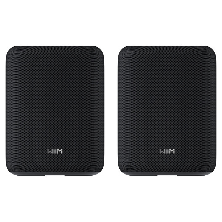 WiiM Sound Lite — Pack de 2 enceintes en noir