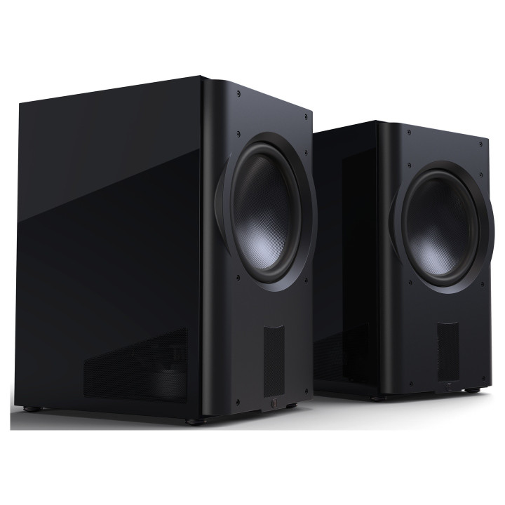 Perlisten D215s noir mat — Pack de 2 caissons d'occasion