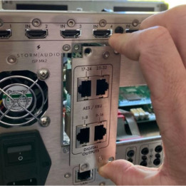 Carte 32 sorties AES pour StormAudio ISP Elite