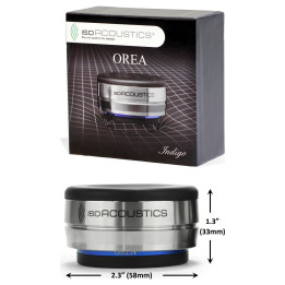 IsoAcoustics OREA Indigo – isolateur antivibration haute fidélité