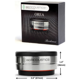IsoAcoustics OREA Bordeaux isolateurs haute performance