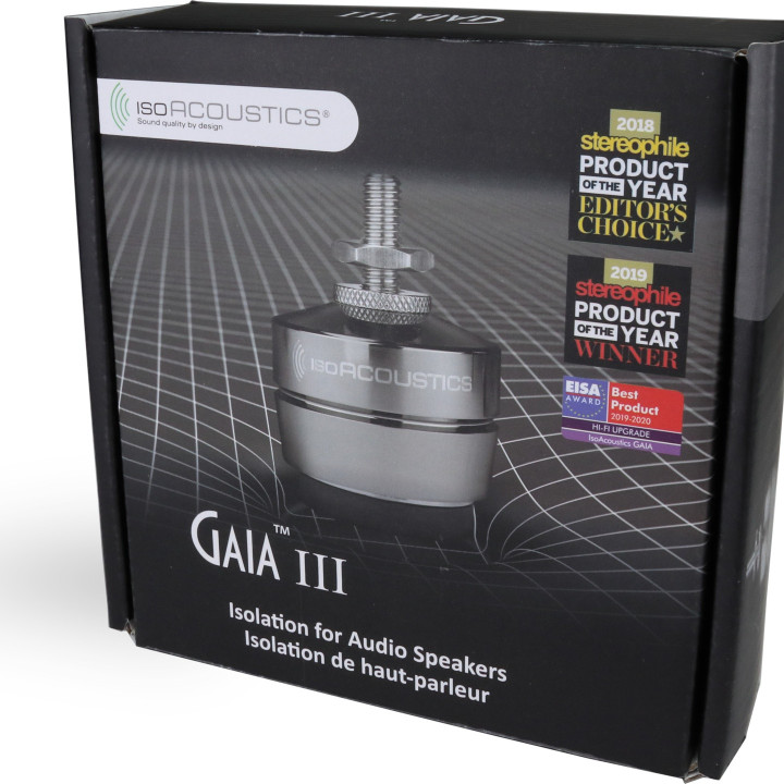 IsoAcoustics GAIA III (par 4) pieds d’isolation pour enceintes