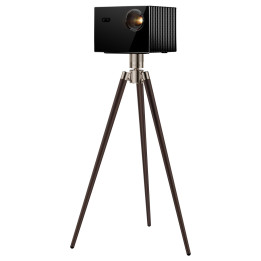 Valerion WTS-01 trépied en noyer pour vidéoprojecteur