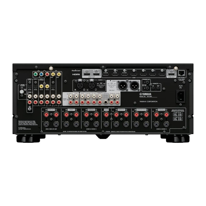 Yamaha RX-A8A – Face arrière