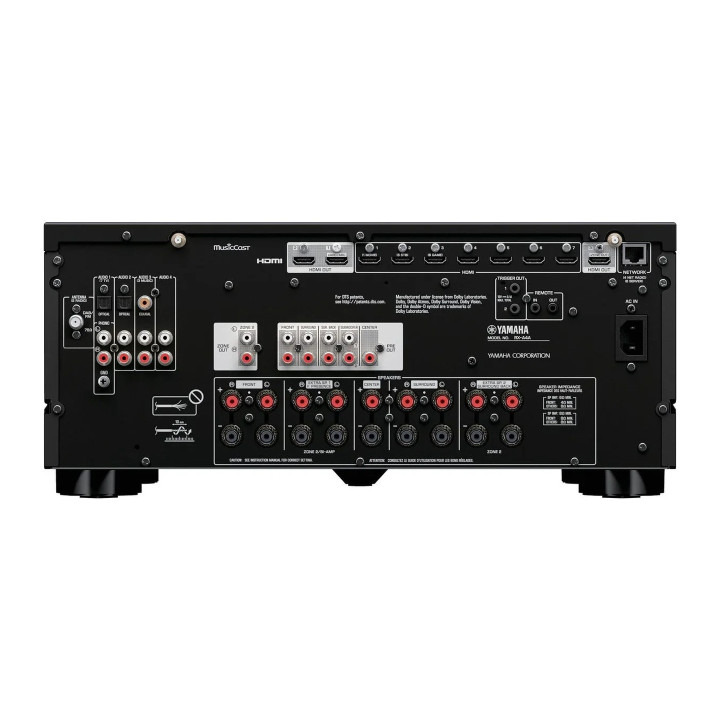 Yamaha RX-A4A – Face arrière