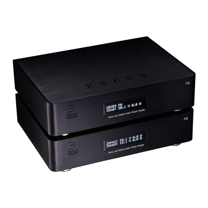Keces P8 – Vue avant simple et double sortie