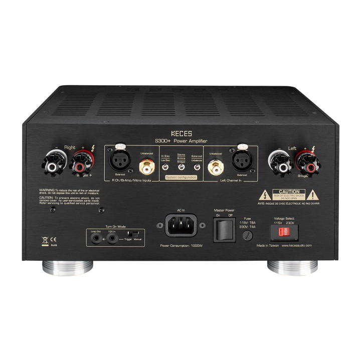 Keces S300+ – Vue arrière