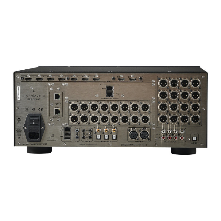 StormAudio ISP Elite 32 Analog MK3 – Vue arrière