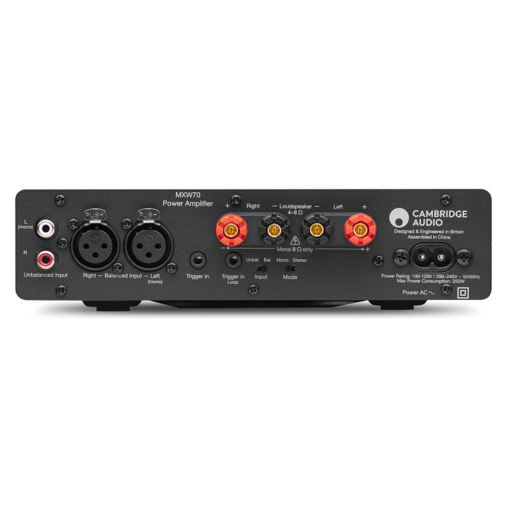 Cambridge Audio MXW70 – Vue arrière