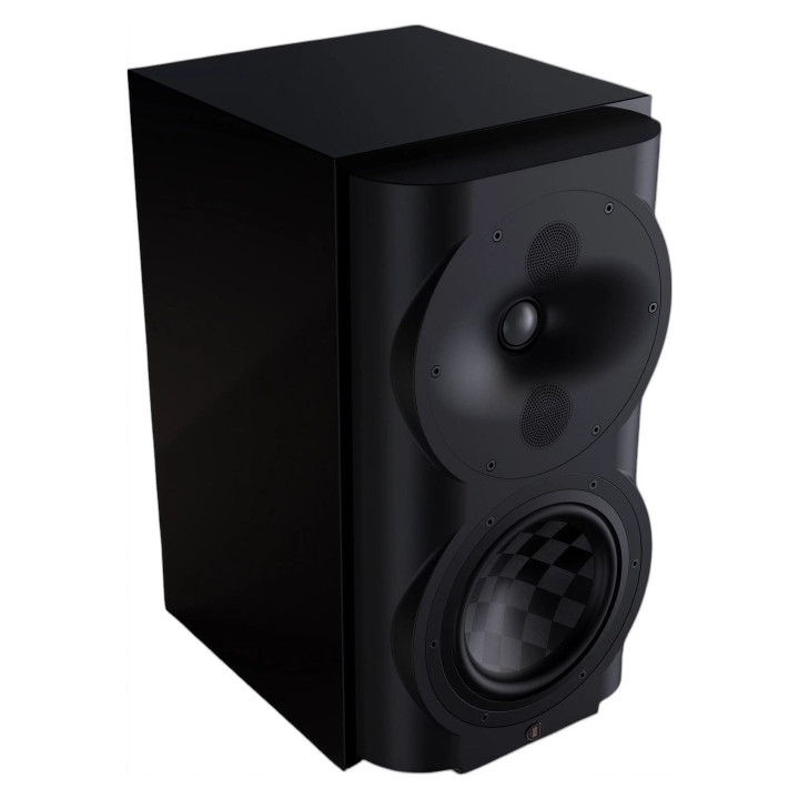 Perlisten S4b noir laqué – Vue avant
