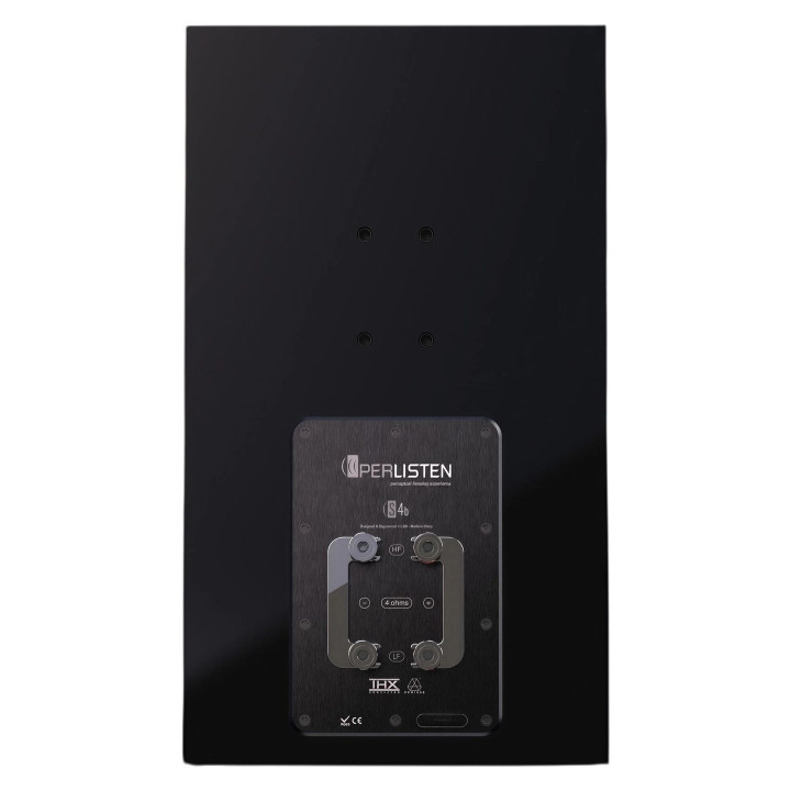 Perlisten S4b noir laqué – Vue arrière